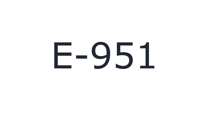 Aspartam E 951 Aspartam E 951